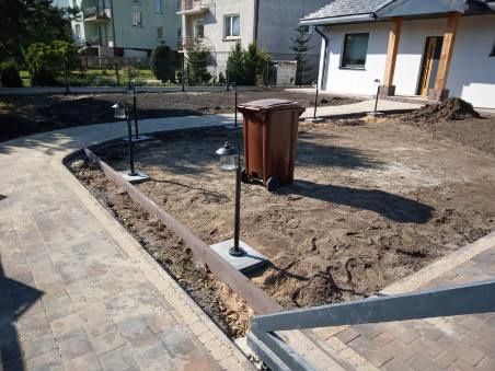 Układanie kostki brukowej brukarstwo drogi dojazdowe