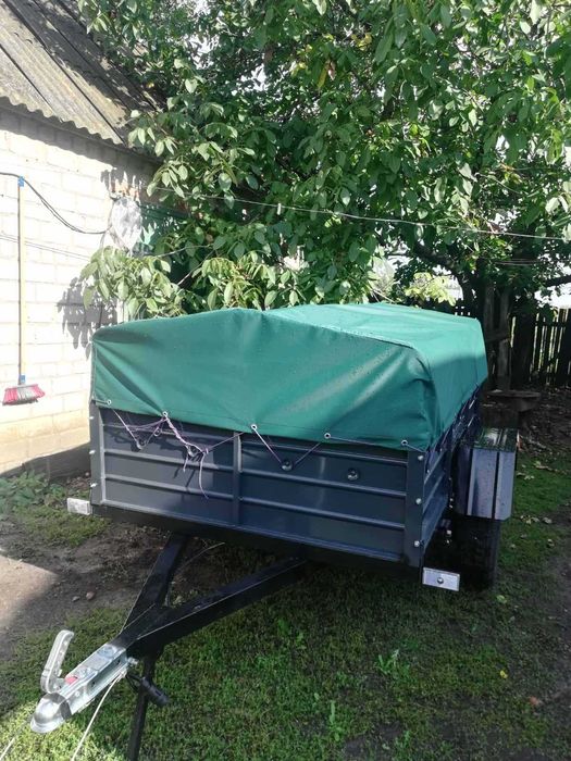 Прицеп без предоплат тент дуги документы в комплекте колёса по желанию