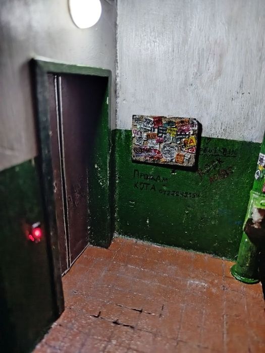 Діорама Під'їзд 1:15