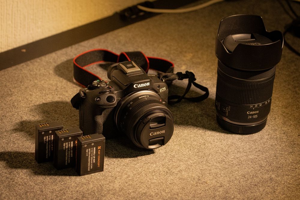 Kit Canon R50 + RF 18-45