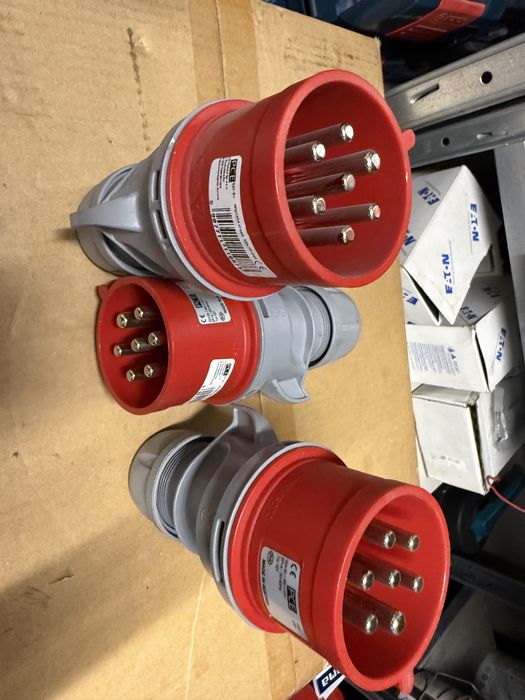 Wtyczka przenośna 32A 7P 400V