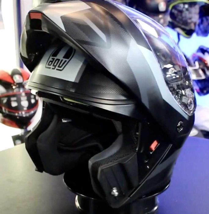 Capacete modular NOVO AGV Streetmodular (30% DESCONTO) Tam M-L-XL