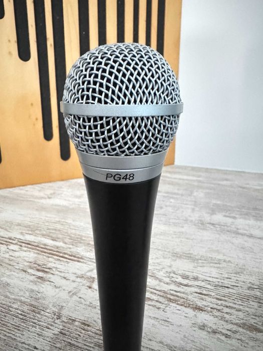 2 Shure PG48 – microfone dinâmico64563870318083122