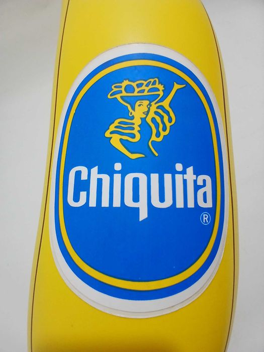 Insuflavel - Banana Chiquita - Grande formato - Flutuante