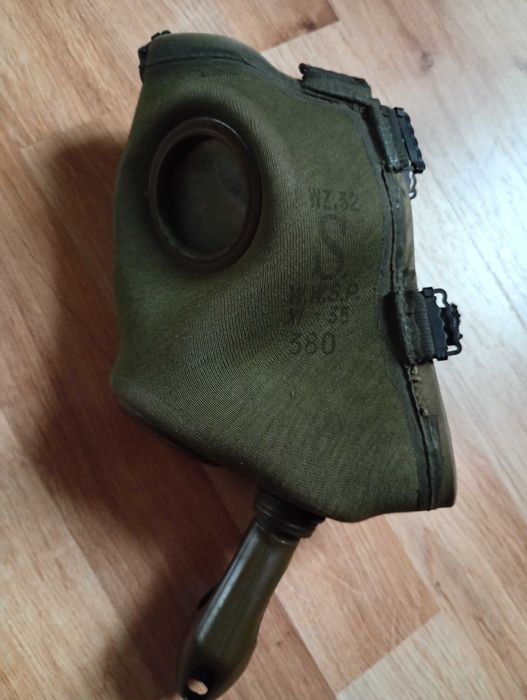 Polska maska p.gaz wz. 32 super stan.