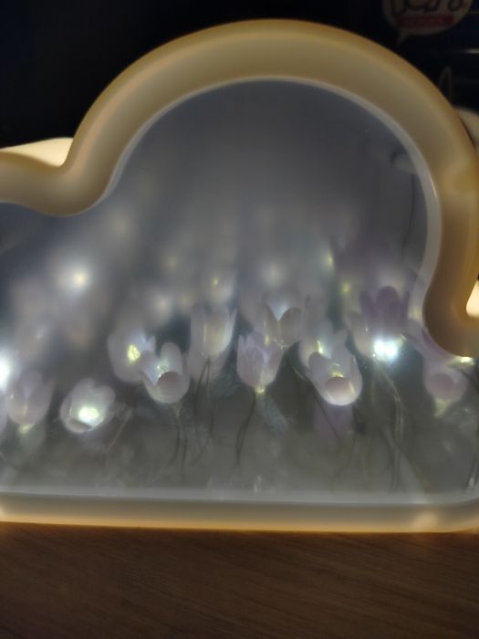 Lampka nocna tulipany