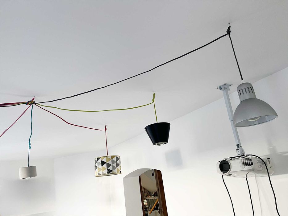 Lampa wisząca loft