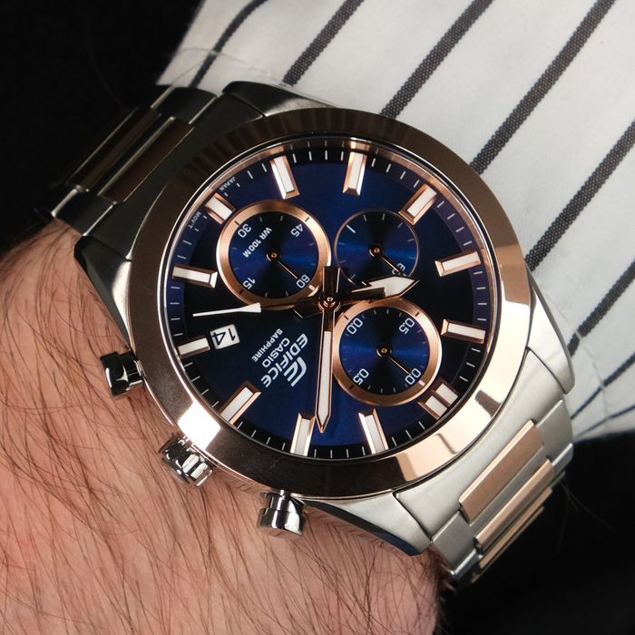 Часы Casio Edifice EFB-710SG-2A ! Оригинал! Фирменная гарантия 2 года!