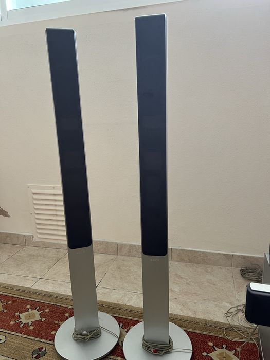 Sistema de Som Surround com fios 6 colunas