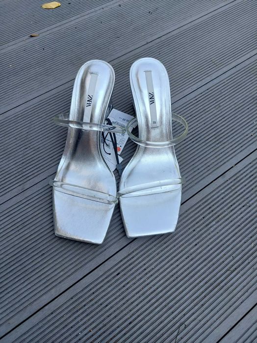 Klapki Zara r 39 Nowe