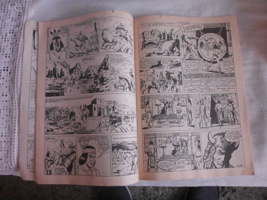 livro de banda desenhada com 32 páginas