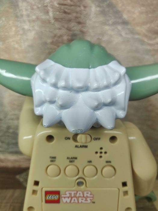 Часы, будильник Йода Yoda LEGO Star Wars.
