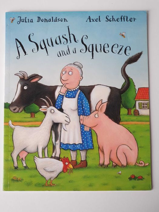 Книга англійською дітям про бабусю A Squash and a Squeeze