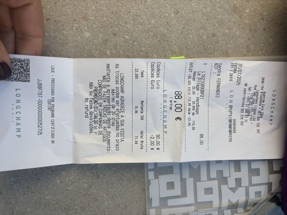 Mala longchamp média