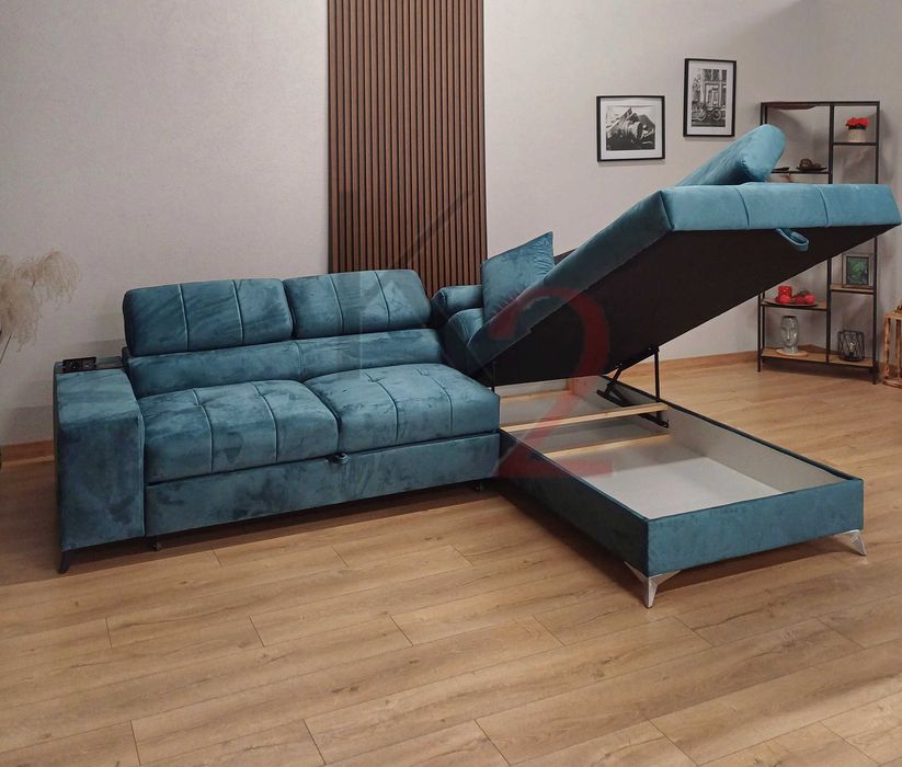 NOWOŚĆ, narożnik Fuks +USB, gniazdko, pikowany narożnik +gratis