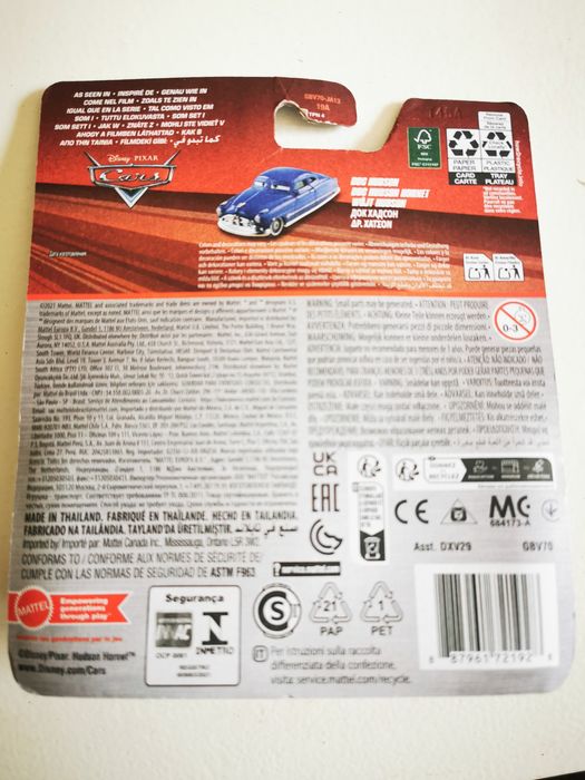 Doc Hudson Cars 1/55