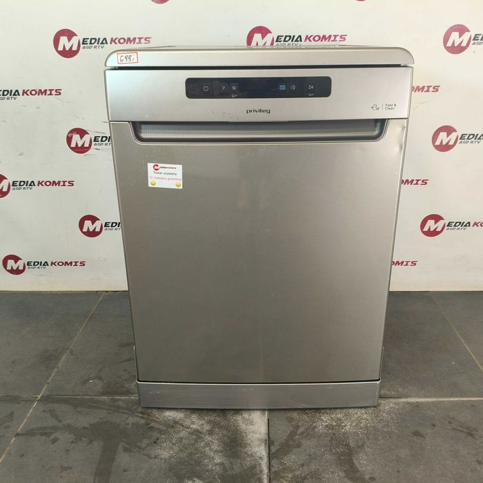 Zmywarka Privileg RFO 3C23 A 6.5 X (12m-scy gwar) Klasa E / 14 kpl / 6,5 litrów / 43 dB / 9 prg