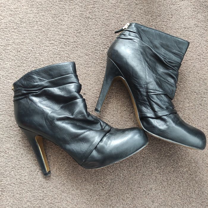 Skórzane botki Aldo 38