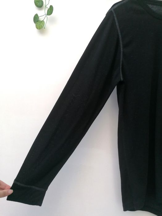 Camisola de Manga Comprida Preta de Homem