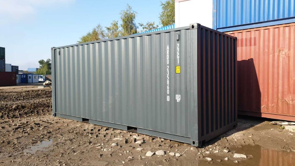 Kontenery morskie 20DV/DC OW, grafitowe RAL7016 - sprzedam AB