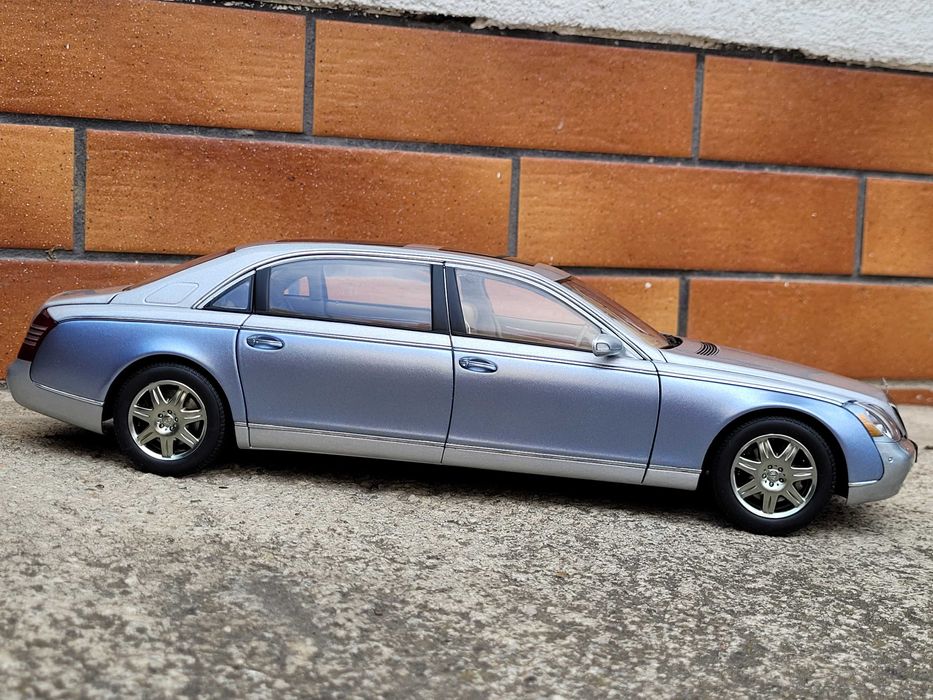 Kolekcja modeli Mercedes S Maybach 62 AUTOart 1:18 ideał Millenium