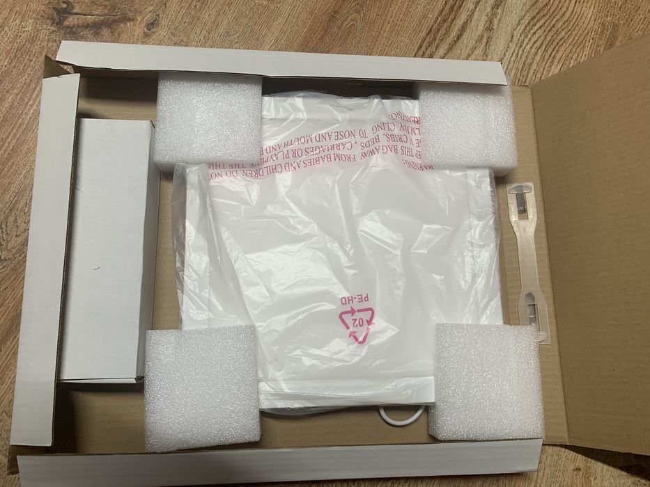 Panel LED 30x30 cm – plafon lampa sufitowa, biały, komplet