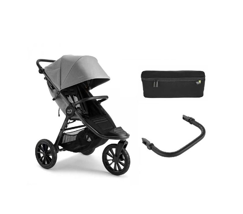 Baby Jogger Elite 2 Pike wózek spacerowy z pałąkiem + torbą