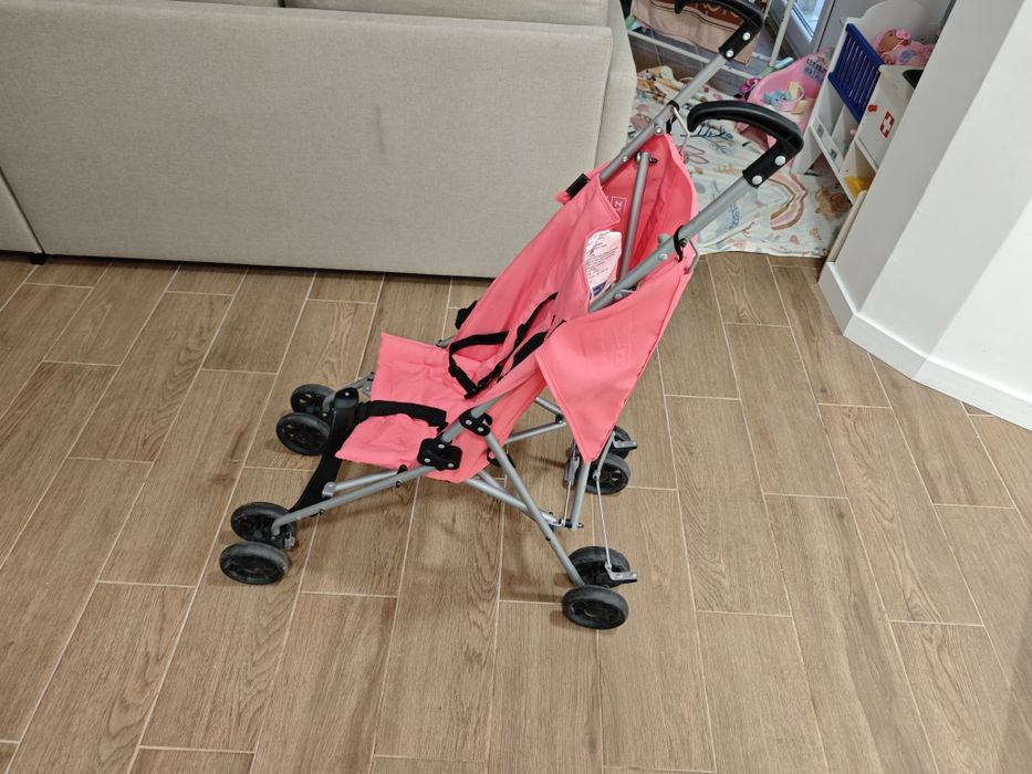 Carrinho Bengala ZY Safe Road 2 Rosa