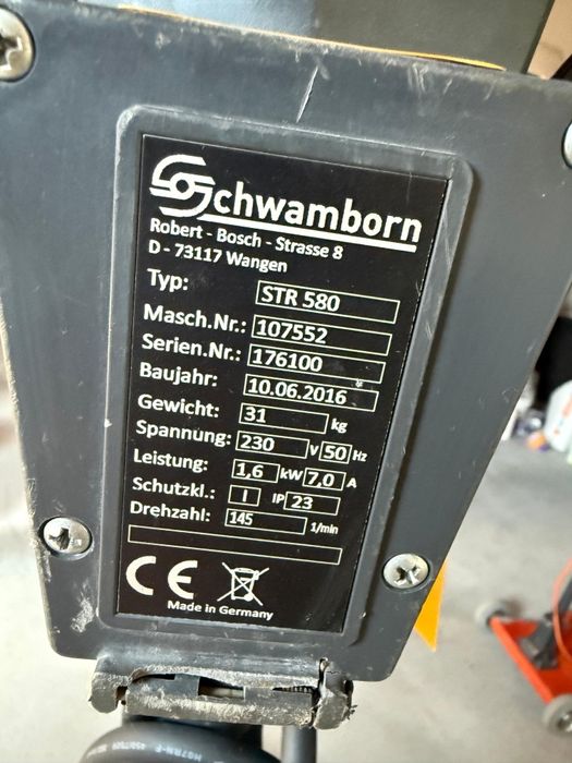 Frezarka polerka szlifierka Schwamborn STR580
