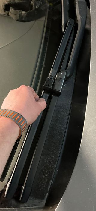 Mercedes W222 MAGIC VISION CONTROL Grzane spryskiwacz w piórze wyciera