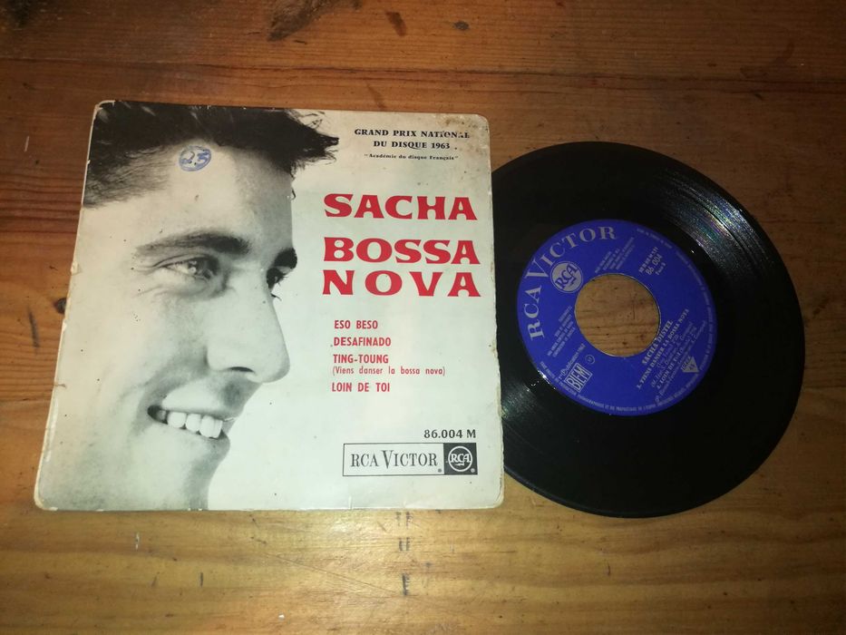 SACHA DISTEL - Bossa Npva (Ed Francesa - 1962) SINGLE