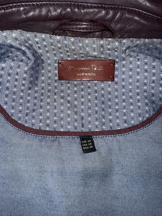 Kurtka skórzana Massimo Dutti
