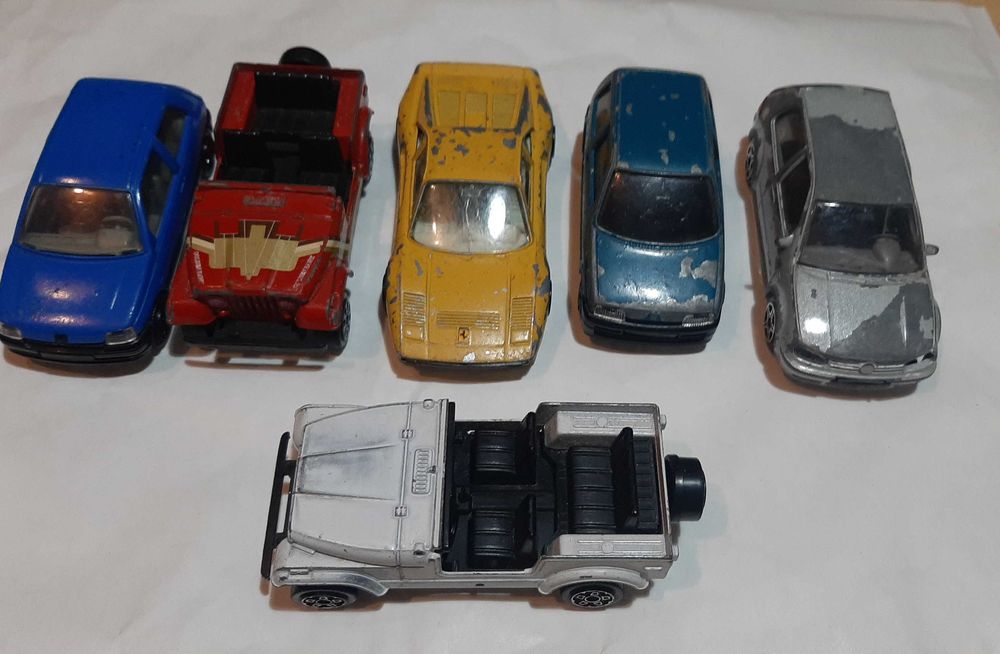 Lote de 6 miniaturas escala 1/43