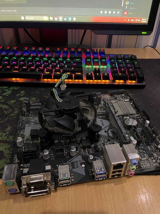 Комплект Asus PRIME B360M-k + i3 9100f + бокс кулер