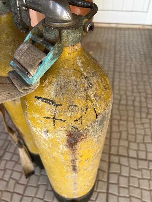 Garrafa Dupla de Mergulho Profissional