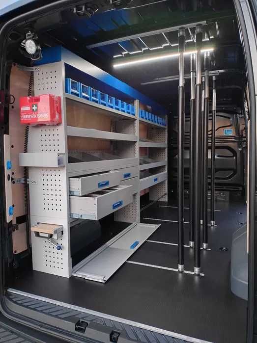 Zabudowa warsztatowa, serwisowa Master, Ducato, Sprinter, Crafter, TGE
