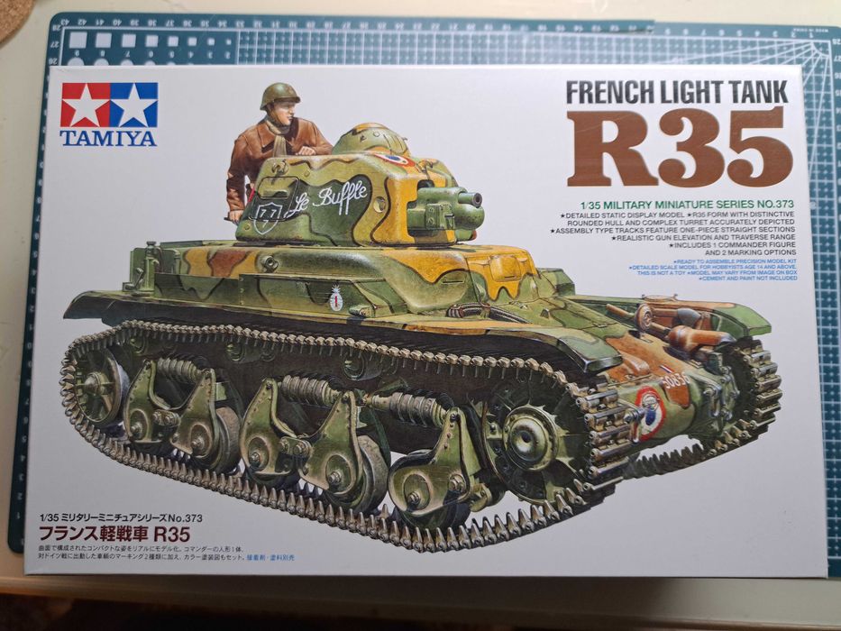 1/35 Tamiya 35373 French Light Tank R35
