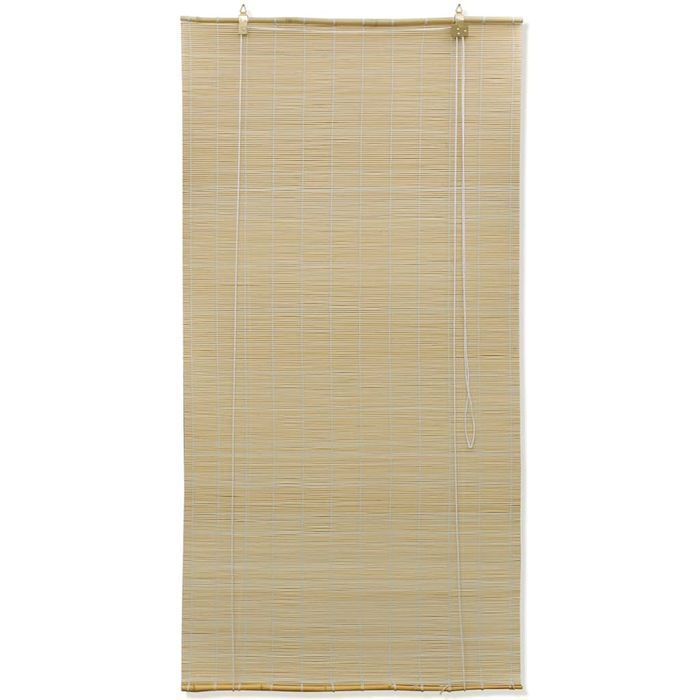 Vidaxl Roleta Bambusowa, 100X220 Cm, Naturalna