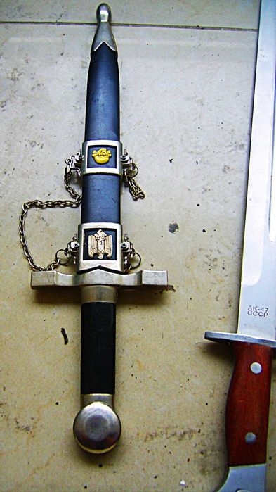 Długi Bagnet Radziecki ZSRR +Kordzik 3 Rzesza Generalski 1942r