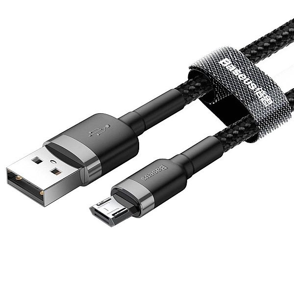 Mocny Kabel Przewód Usb-a Usb Typu Micro Szybkie Ładowanie Qc 2a 3m Ba