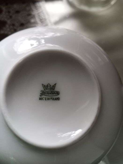 Filiżanki porcelana. Karolina