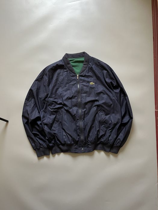 Вінтажний оверсайз бомбер від Lacoste