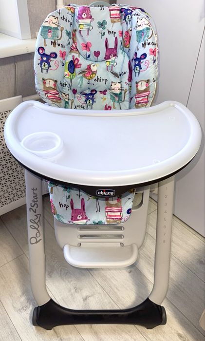 Дитячий стільчик для годування Chicco polly 2 start