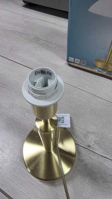 EGLO lampa Lampka stołowa Solo  1-punktowa  stal gwint E14 60W