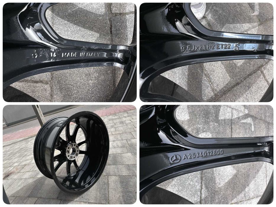 FELGA Tylna Tył MERCEDES AMG 21' GLC 43 W253 X253 9.5J ET22 NOWA ORG.
