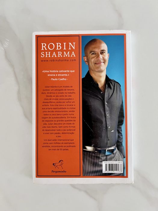 Livro Robin Sharma O monge que vendeu o seu Ferrari