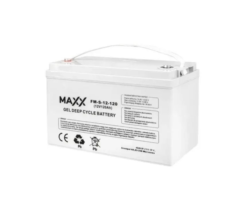 Гелевий акумулятор 120 AH DEEP CYCLE MAXX 120 (S) А·год 12 В 4SUN дбж
