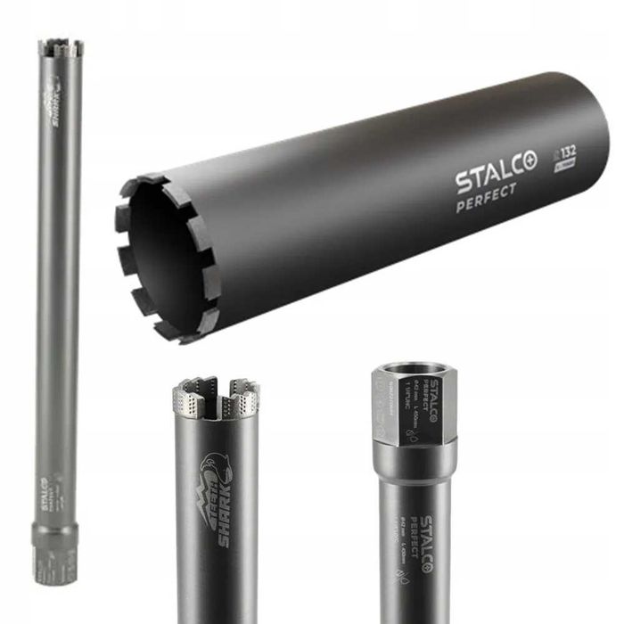 Koronka wiertnicza diamentowa SHARK 132x450mm 1 1/4` STALCO PERFECT EM-AUDIO Tomaszów Lub Wysyłka Gratis ! Dystrybutor STALCO !
