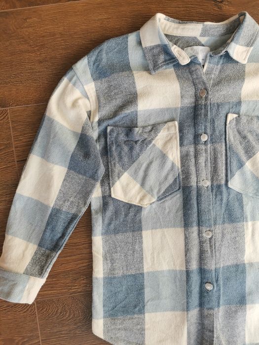 Рубашка тепла сорочка Zara, тепла рубашка 152