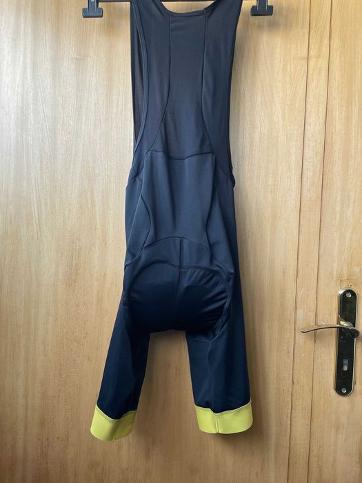 calções ciclismo com alças